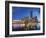 Melbourne Southbank Skyline, Eureka Tower and Hamer Hall over the Yarra River at Twilight-Cahir Davitt-Framed Photographic Print