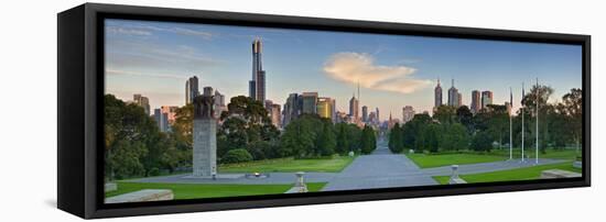 Melbourne-Wayne Bradbury-Framed Premier Image Canvas