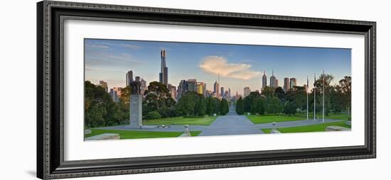 Melbourne-Wayne Bradbury-Framed Photographic Print