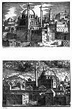 Mosques of Constantinople, 1570-Melchior Lorck-Framed Giclee Print