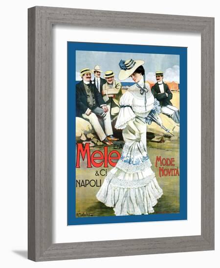 Mele Excites Make Gawking-Gian Emilio Malerba-Framed Art Print