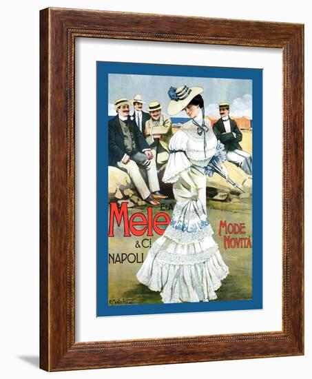 Mele Excites Make Gawking-Gian Emilio Malerba-Framed Art Print