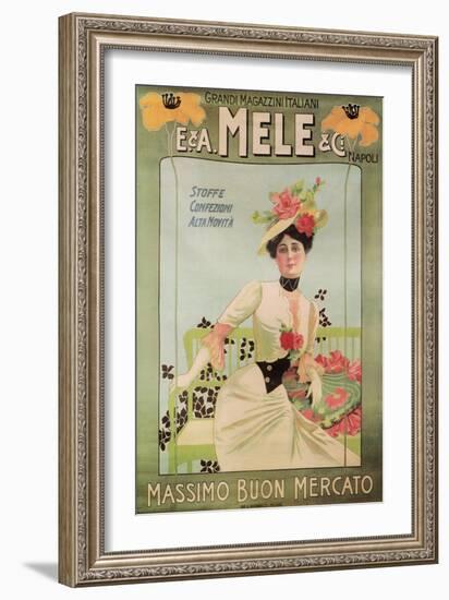 Mele for Highest Fashion-Aleardo Villa-Framed Art Print