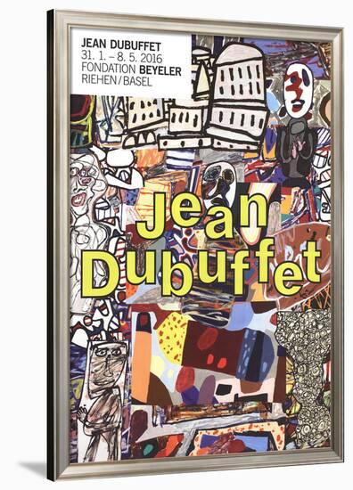 Mele Moments-Jean Dubuffet-Framed Art Print