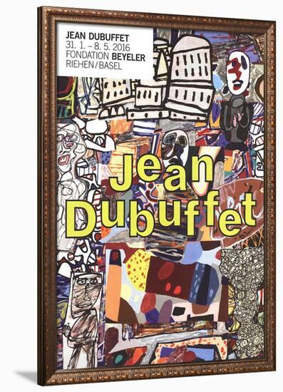 Mele Moments-Jean Dubuffet-Framed Art Print