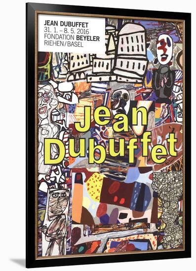 Mele Moments-Jean Dubuffet-Framed Art Print