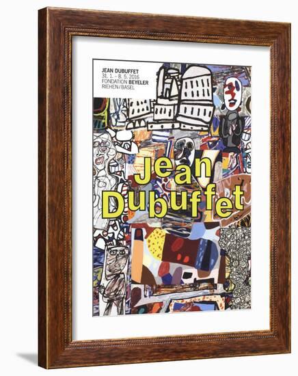 Mele Moments-Jean Dubuffet-Framed Art Print