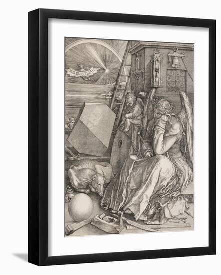 Melencolia I-Albrecht Dürer-Framed Giclee Print