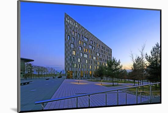 Melia Hotel on Kirchberg in Luxembourg City, Grand Duchy of Luxembourg, Europe-Hans-Peter Merten-Mounted Photographic Print