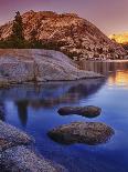 Tenaya Lake at Sunset in Yosemite National Park-Melissa Southern-Framed Premier Image Canvas