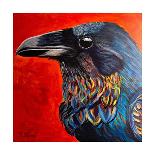 Glistening Raven-Melissa Symons-Framed Art Print