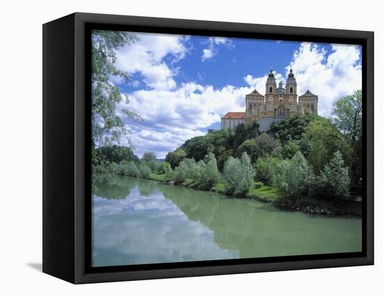 Melk Abbey and Danube-Jim Zuckerman-Framed Premier Image Canvas