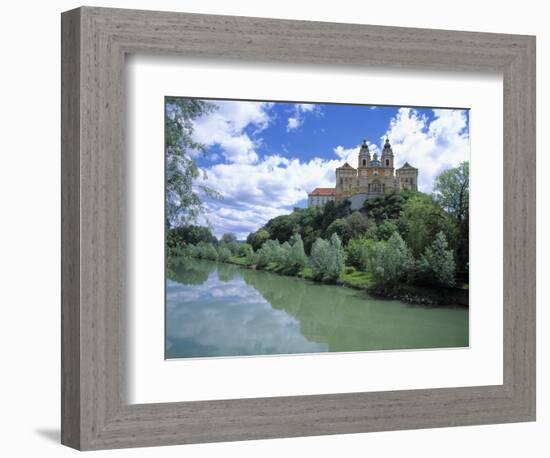 Melk Abbey and Danube-Jim Zuckerman-Framed Photographic Print