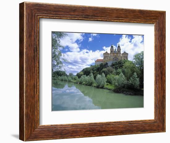 Melk Abbey and Danube-Jim Zuckerman-Framed Photographic Print