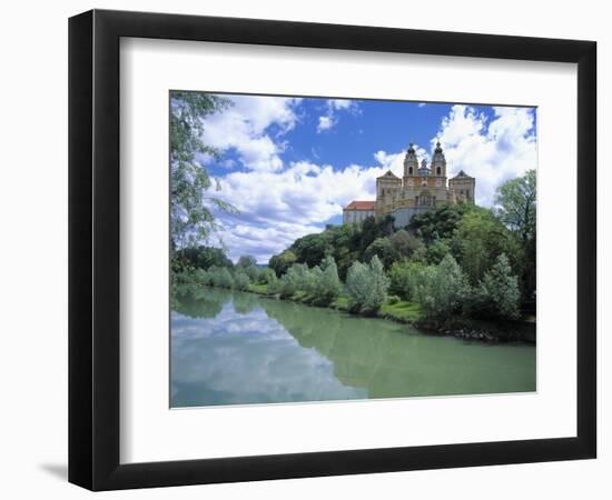 Melk Abbey and Danube-Jim Zuckerman-Framed Photographic Print