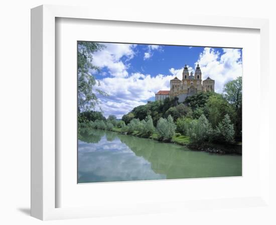 Melk Abbey and Danube-Jim Zuckerman-Framed Photographic Print