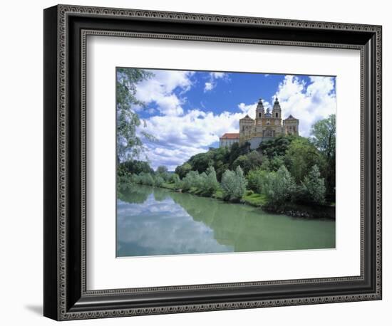 Melk Abbey and Danube-Jim Zuckerman-Framed Photographic Print