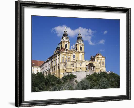 Melk Abbey, Austria-Walter Bibikow-Framed Photographic Print