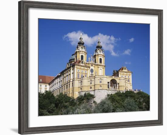 Melk Abbey, Austria-Walter Bibikow-Framed Photographic Print