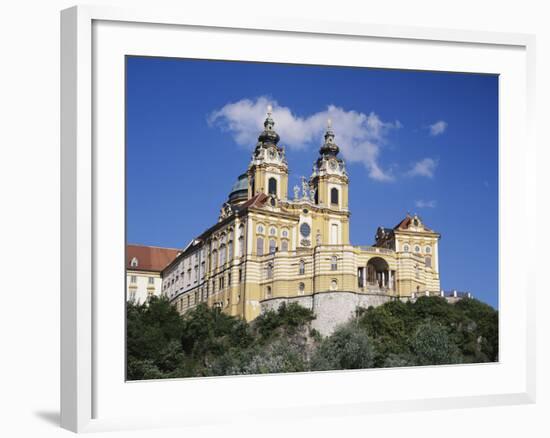 Melk Abbey, Austria-Walter Bibikow-Framed Photographic Print