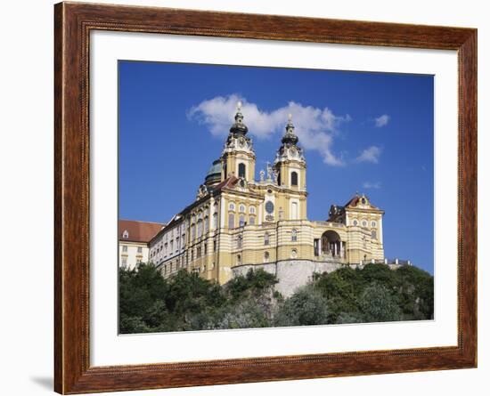 Melk Abbey, Austria-Walter Bibikow-Framed Photographic Print