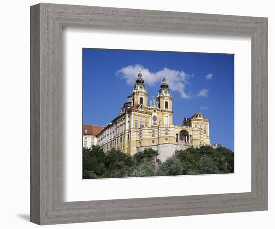 Melk Abbey, Austria-Walter Bibikow-Framed Photographic Print