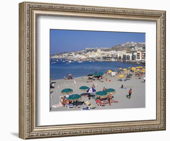 Mellieha Bay, Malta-Peter Thompson-Framed Photographic Print