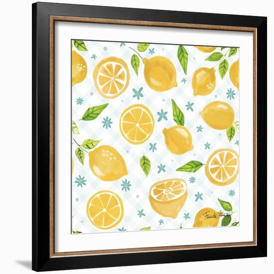 Mellow Yellow Step 01A-Farida Zaman-Framed Art Print