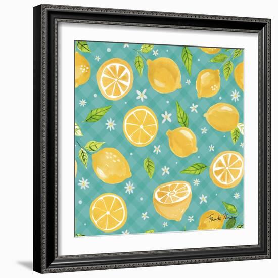 Mellow Yellow Step 01B-Farida Zaman-Framed Art Print