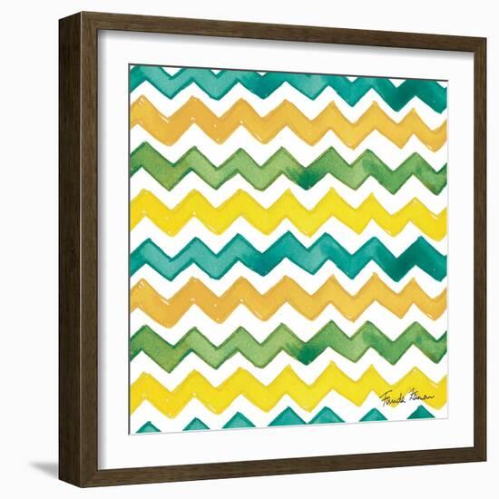 Mellow Yellow Step 04A-Farida Zaman-Framed Art Print