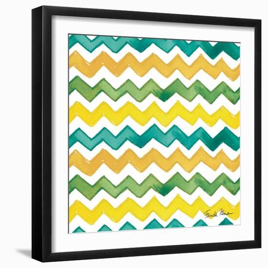 Mellow Yellow Step 04A-Farida Zaman-Framed Art Print