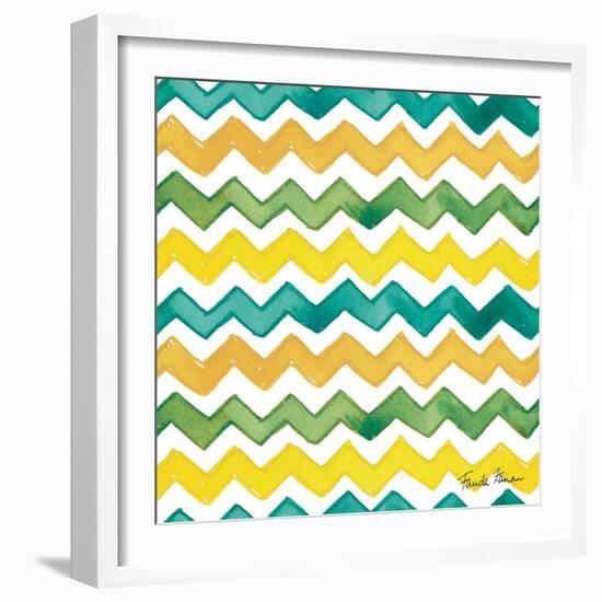 Mellow Yellow Step 04A-Farida Zaman-Framed Art Print