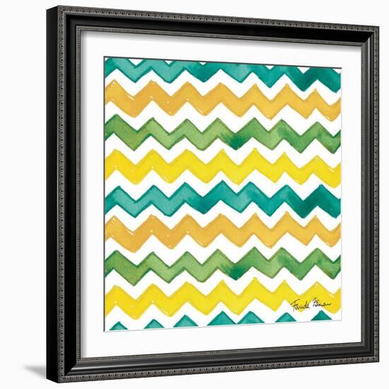 Mellow Yellow Step 04A-Farida Zaman-Framed Art Print