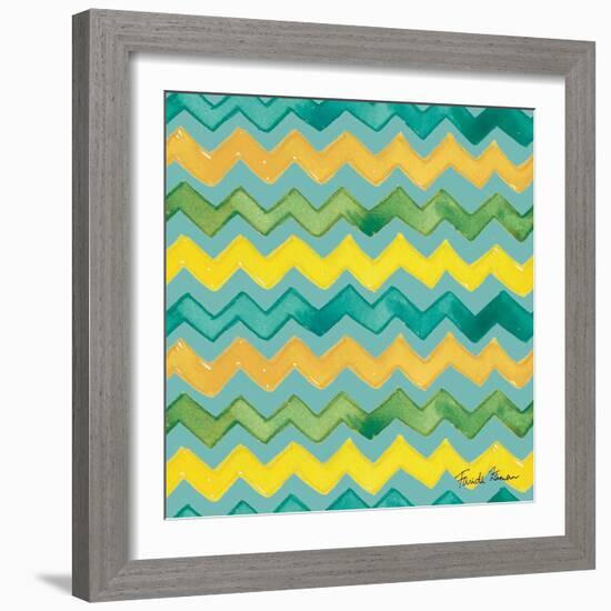 Mellow Yellow Step 04B-Farida Zaman-Framed Premium Giclee Print