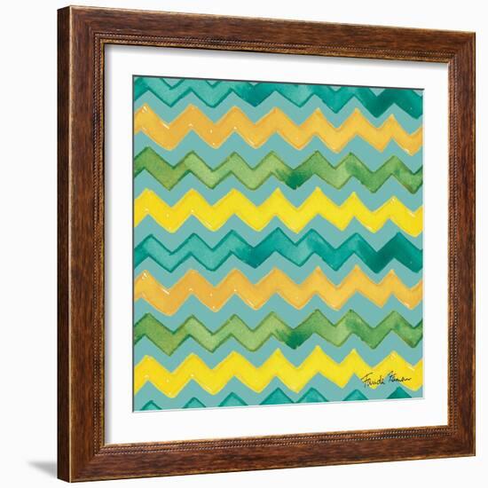 Mellow Yellow Step 04B-Farida Zaman-Framed Premium Giclee Print