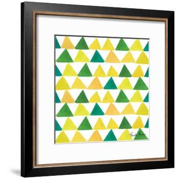 Mellow Yellow Step 05A-Farida Zaman-Framed Art Print