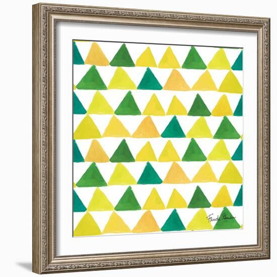 Mellow Yellow Step 05A-Farida Zaman-Framed Art Print