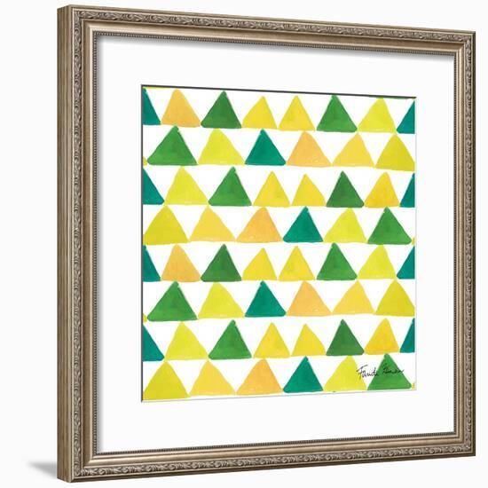 Mellow Yellow Step 05A-Farida Zaman-Framed Art Print