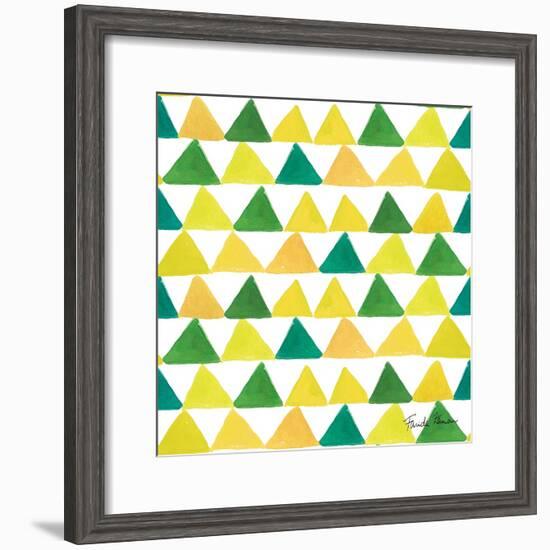 Mellow Yellow Step 05A-Farida Zaman-Framed Art Print