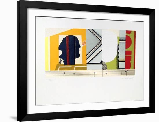 Melodie-Max Papart-Framed Collectable Print