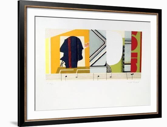 Melodie-Max Papart-Framed Collectable Print