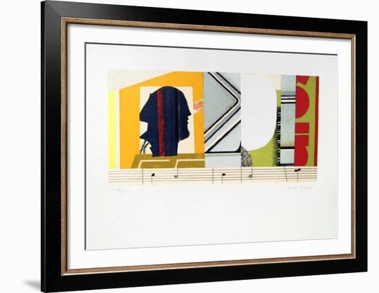 Melodie-Max Papart-Framed Collectable Print