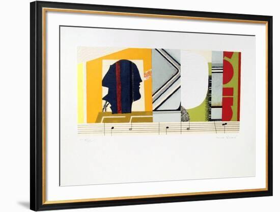 Melodie-Max Papart-Framed Collectable Print