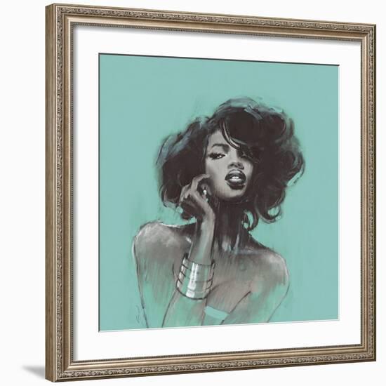 Melody I-Saro-Framed Art Print