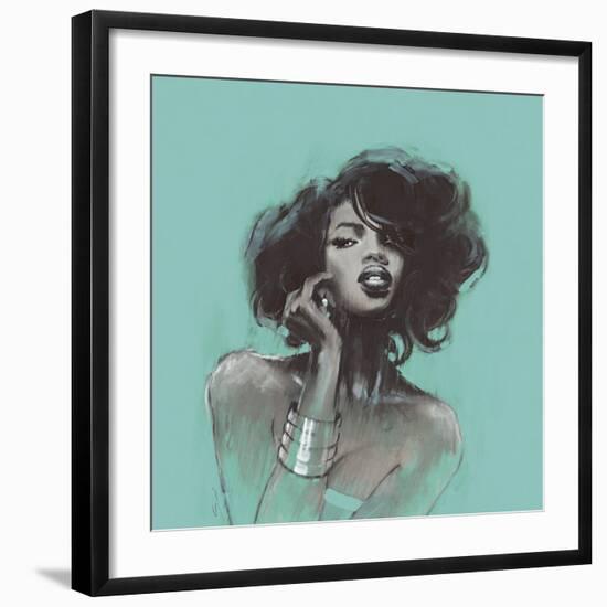 Melody I-Saro-Framed Art Print