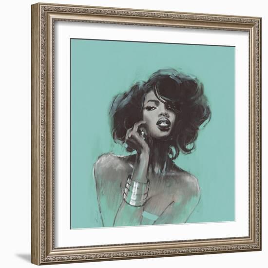 Melody I-Saro-Framed Art Print