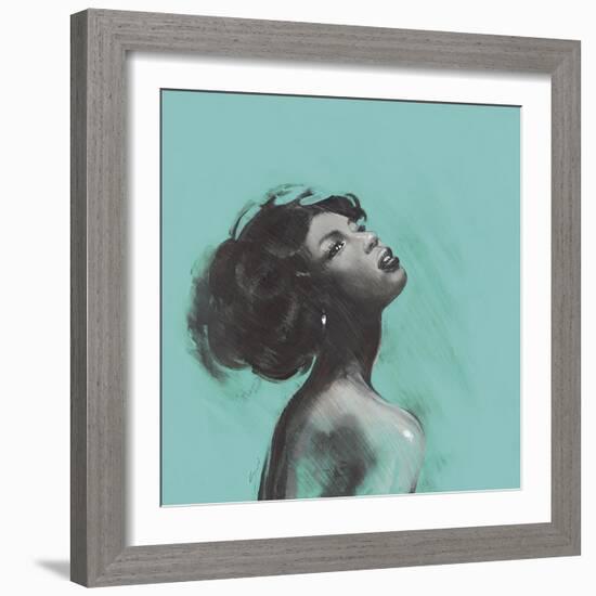 Melody II-Saro-Framed Giclee Print