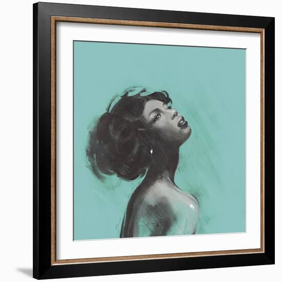 Melody II-Saro-Framed Giclee Print