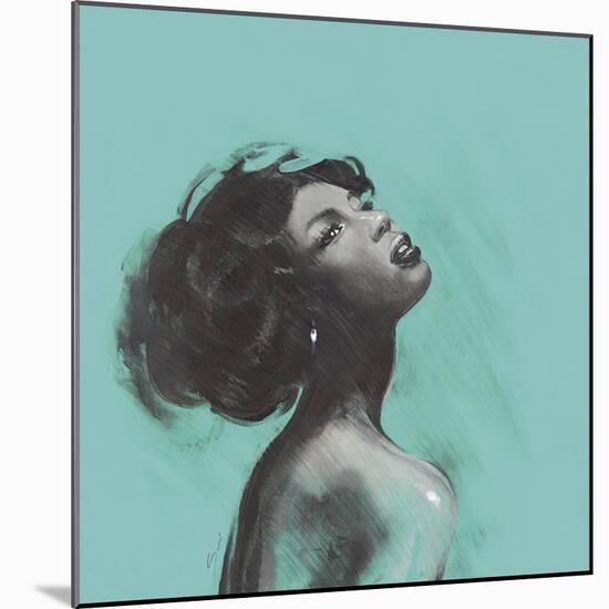 Melody II-Saro-Mounted Giclee Print