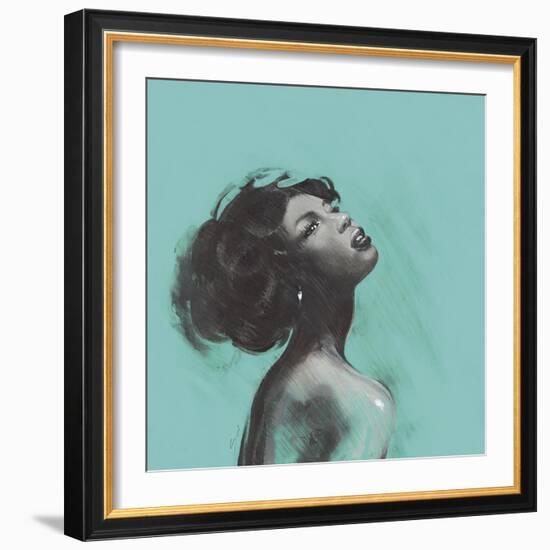 Melody II-Saro-Framed Giclee Print